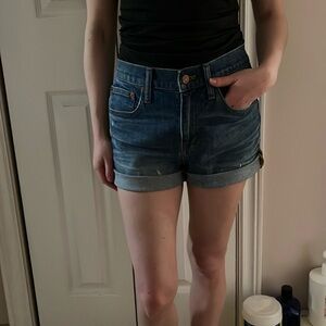 Madewell Blue Jean Shorts for Women